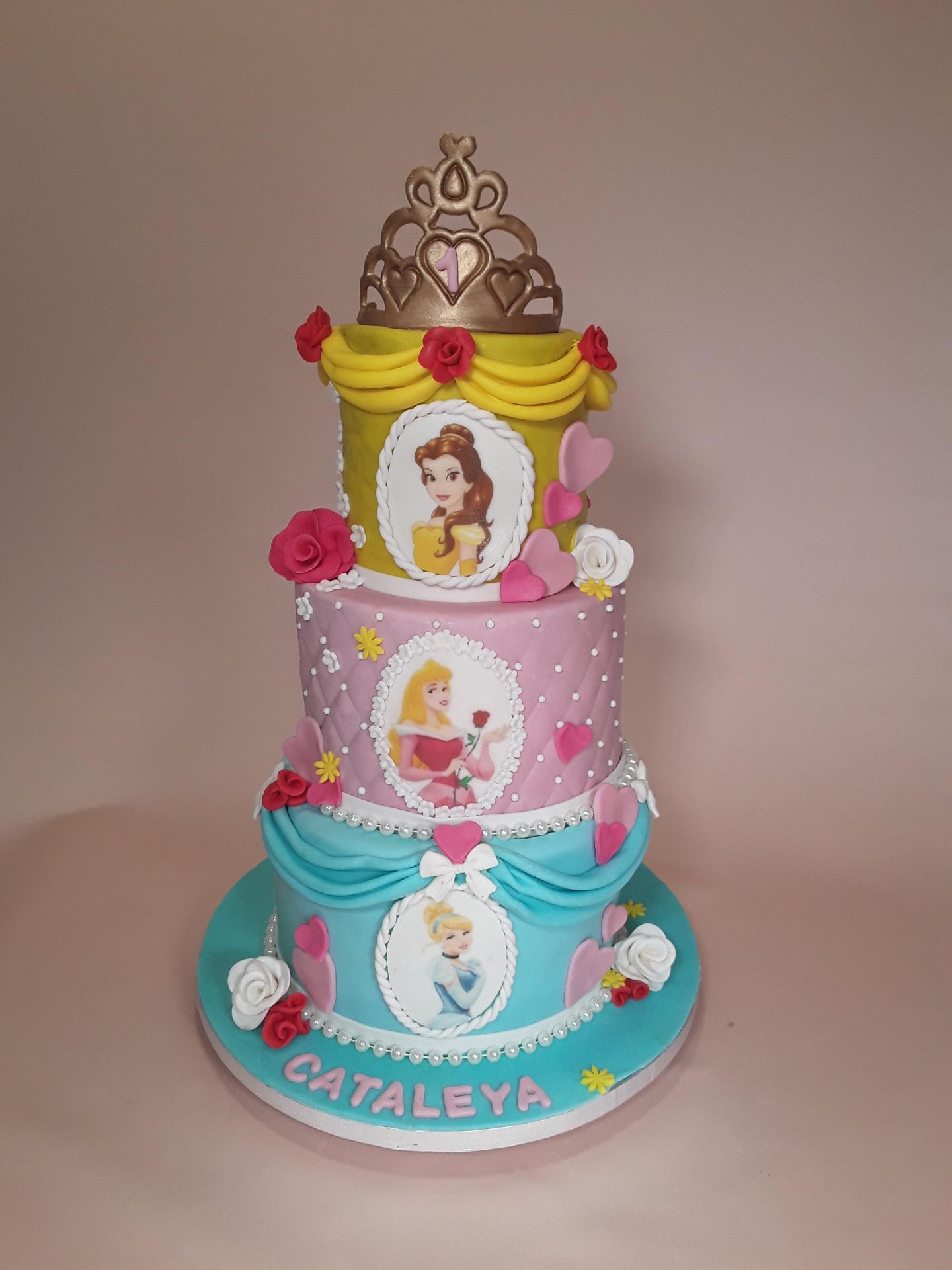 Gâteau d'anniversaire Barbie ou princesse 