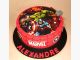 Gâteau Marvel